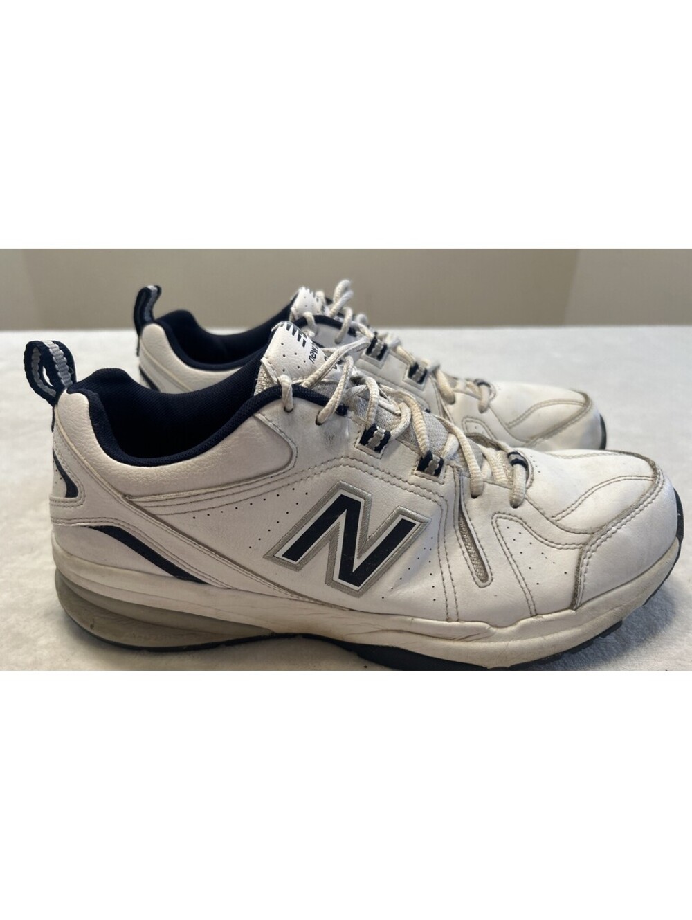 New Balance Men's Shoes Size 10.5 D 608v5 Sneakers White Leather Sneakers